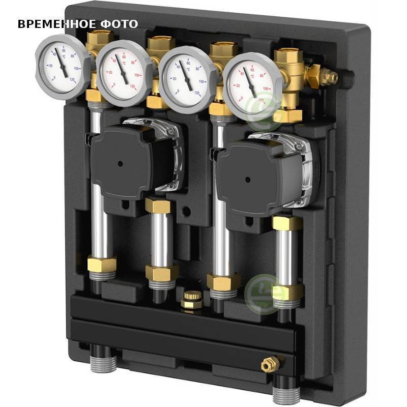 Насосно-смесительный модуль Meibes Kombimix 2UK с насосом Wilo PARA SC 7.0 M26103.4RU