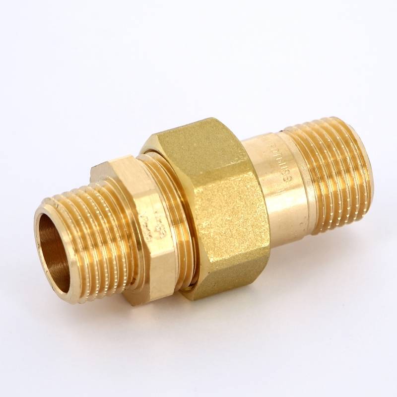 Разъемное соединение Viega 3341 бронза НН 1/2 дюйма с плоским уплотнением 320195