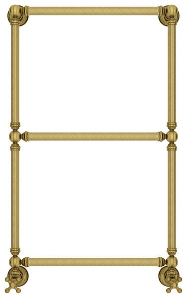 Полотенцесушитель водяной Сунержа Ренессанс 400x860 мм состаренная бронза 05-0280-8650