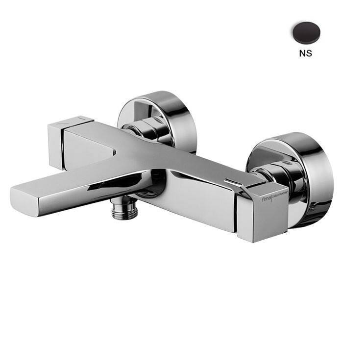 Смеситель для ванны Fima Carlo Frattini Zeta черный матовый F39641NS