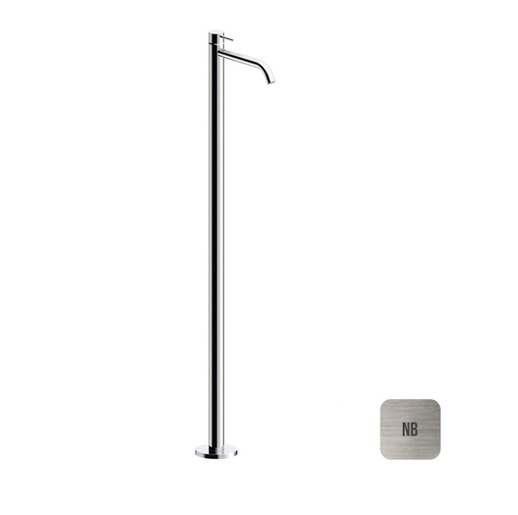 Смеситель для раковины Almar встраиваемый однорычажный никель брашированный E214007NB