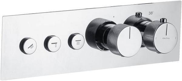 Смеситель для ванны Allen Brau Liberty на 3 потребителя со скрытой частью хром 5.33003-00