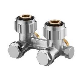 Узел нижнего подключения Oventrop Multiflex F угловой 3/4 НГ x 3/4 HP 1015944