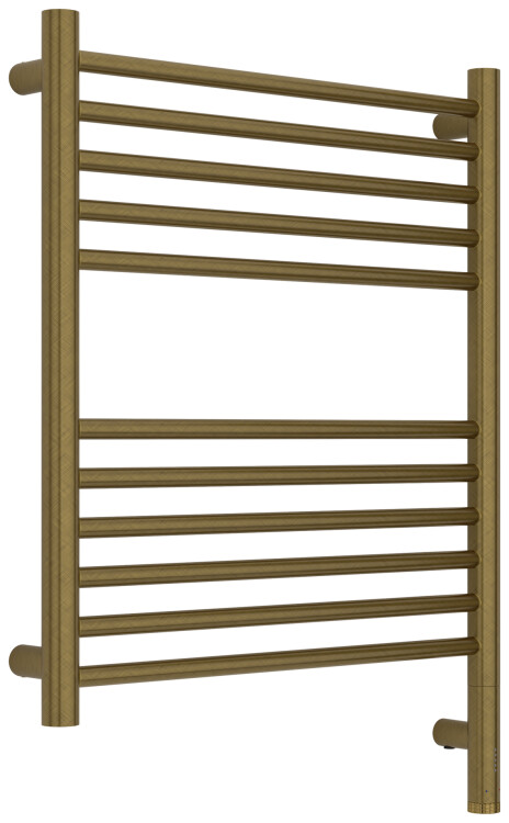 Полотенцесушитель электрический Сунержа Богема 3.1 600x500 мм МЭМ нижнее справа состаренная бронза 0560056050