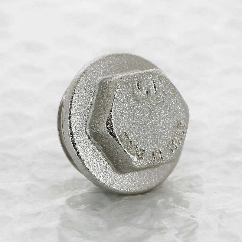 Заглушка резьбовая Uni-Fitt НР никелированная 3/4 608N3000