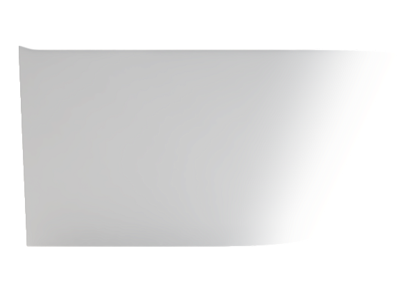 Биде подвесное Boheme Avva 35.5х53 см белый 974-W
