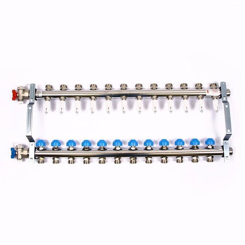 Коллекторная группа REHAU HKV-D 1 x 3/4 EK 12 выходов 208121