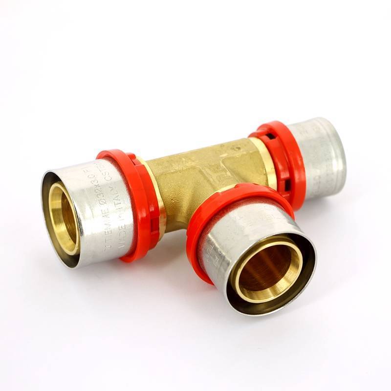 Тройник пресс Tiemme 32х32х26 мм 1650119