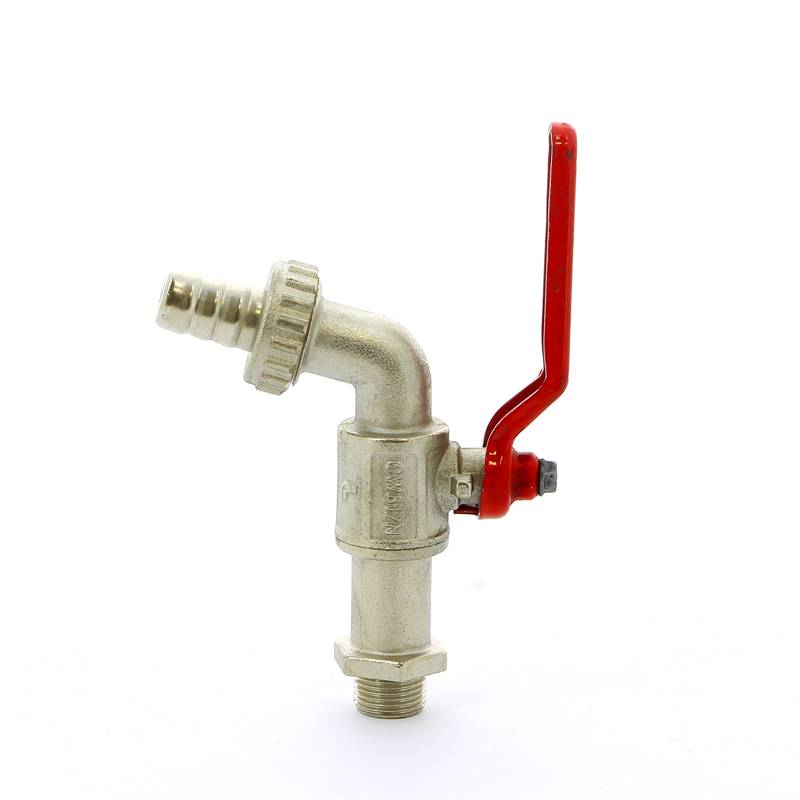 Кран шаровой садовый Itap 132 со штуцером и рычагом 3/8 1320038