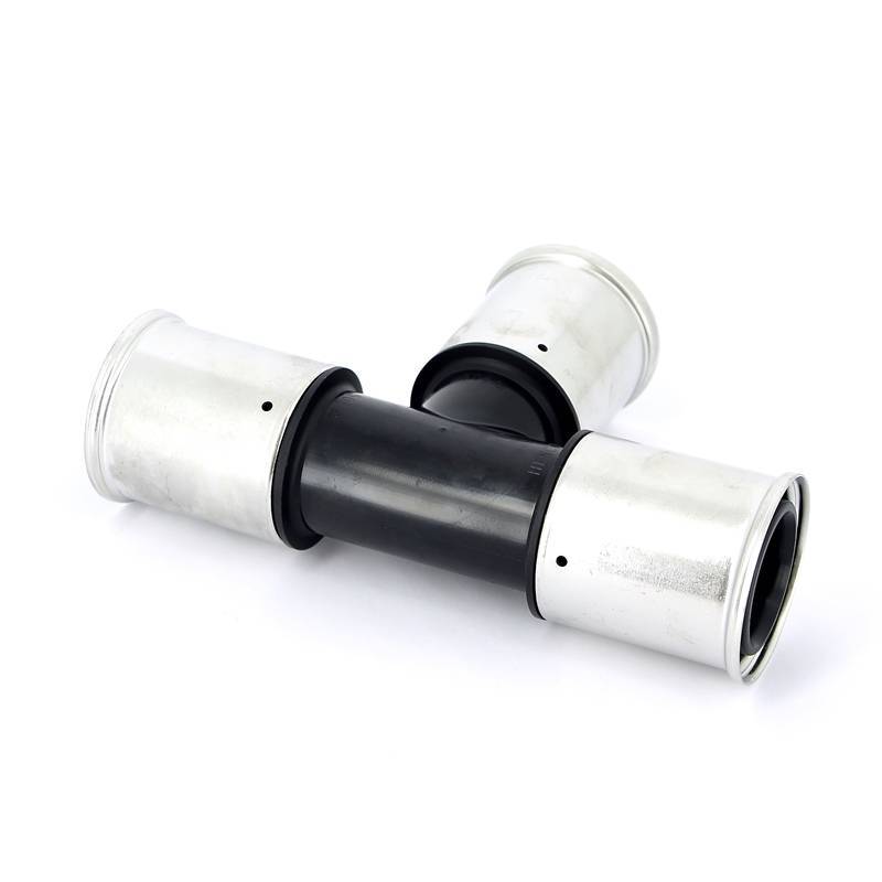 Тройник пресс PVDF Henco 50х50х50 мм 9PK-505050