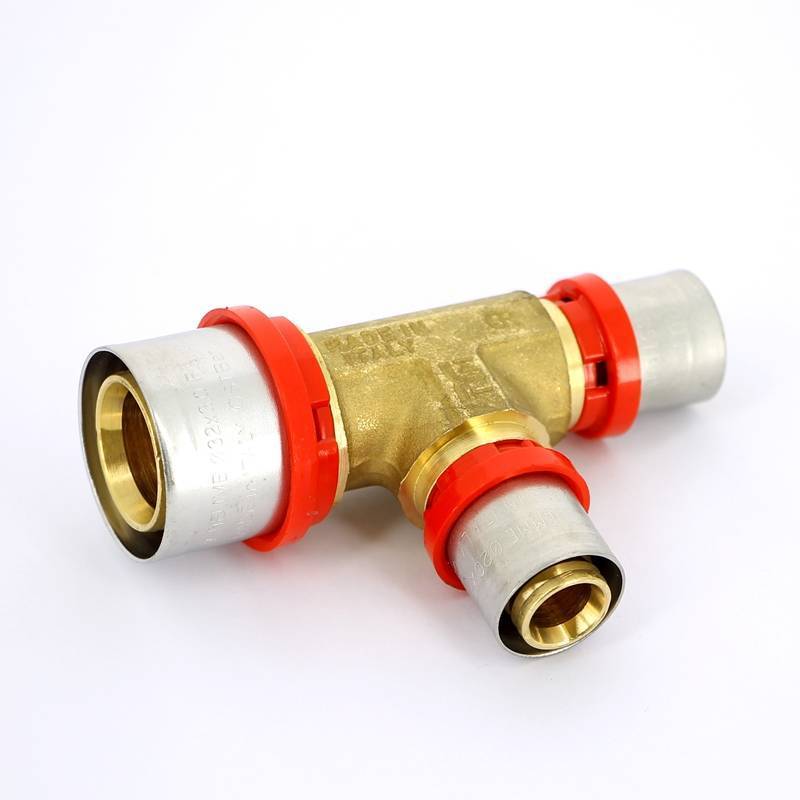 Тройник пресс Tiemme 32х20х20 мм 1650156