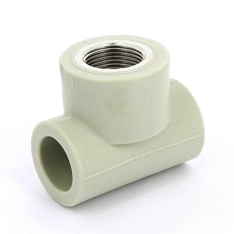 Тройник полипропиленовый FV-Plast 25х3/4х25 мм с внутренней резьбой 222025