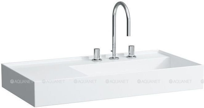 Раковина-чаша Laufen KARTELL с полочкой слева 8.1033.9.000.111.1