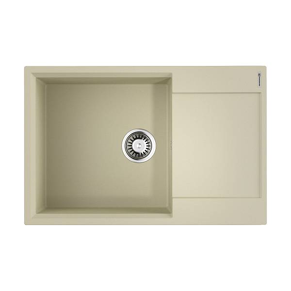 Кухонная мойка Omoikiri Daisen 78-LB-BE Artgranit 78x51 см ваниль 4993686