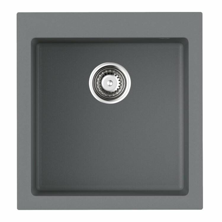 Мойка кухонная OMOIKIRI Bosen 47 470x500 мм 3 отверстия Leningrad Grey 4993594