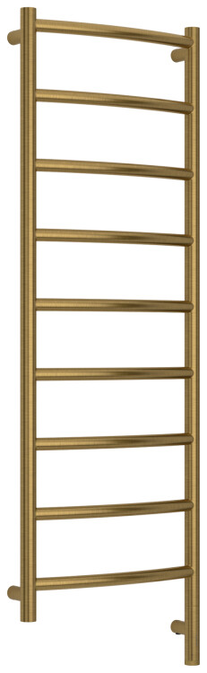 Полотенцесушитель электрический Сунержа Галант 3.1 1200x400 мм МЭМ нижнее справа латунь состаренная 05-1600-11240