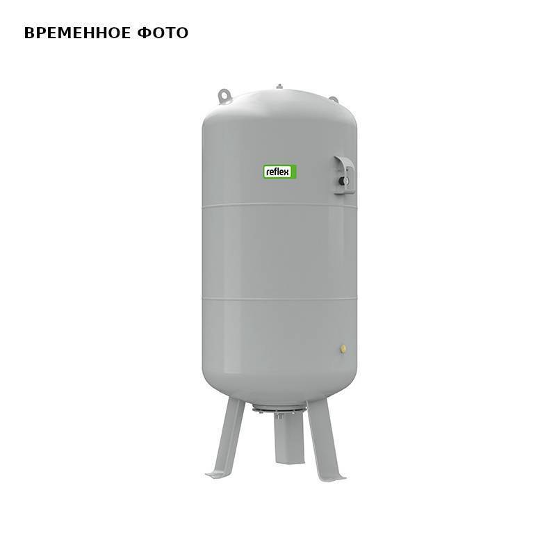 Расширительный бак для отопления Reflex G 800 10 бар серый 8523610