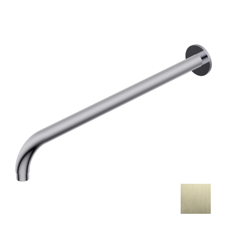 Держатель верхнего душа Ritmonio настенный 345 мм Brushed Champagne Stainless Steel PVD 75B007F44