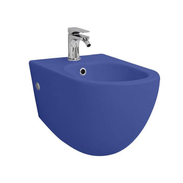 Биде подвесное Artceram File 2.0 360x520 мм синий сапфир FLB0011600