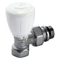 Клапан термостатический Giacomini R421TG угловой 3/4 хром R421X034