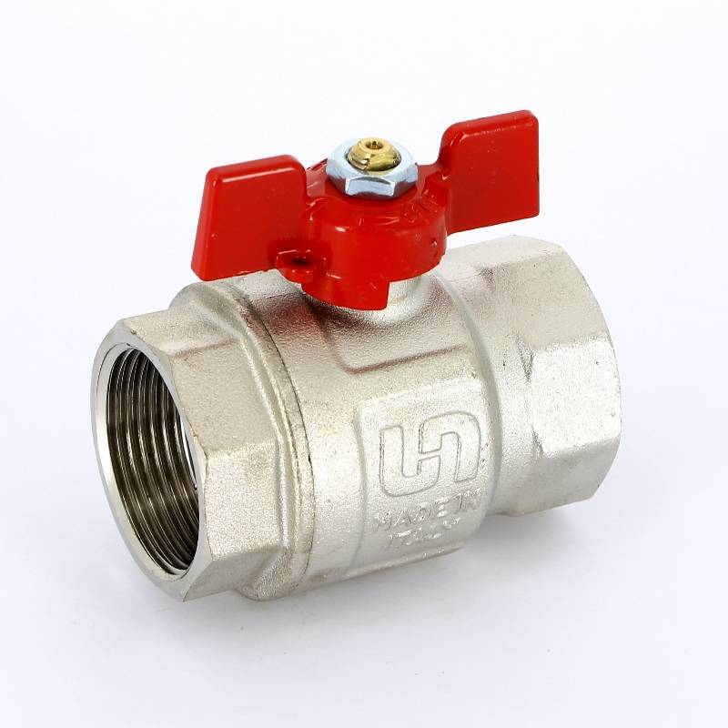 Кран шаровой Uni-Fitt 110T полнопроходной ВВ 1 1/4 бабочка 110T5000