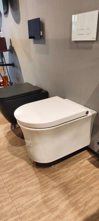 Унитаз   сиденье, Duravit, White Tulip, подвесной, шгв 370-540-365, HygieneGlaze, цвет-белый