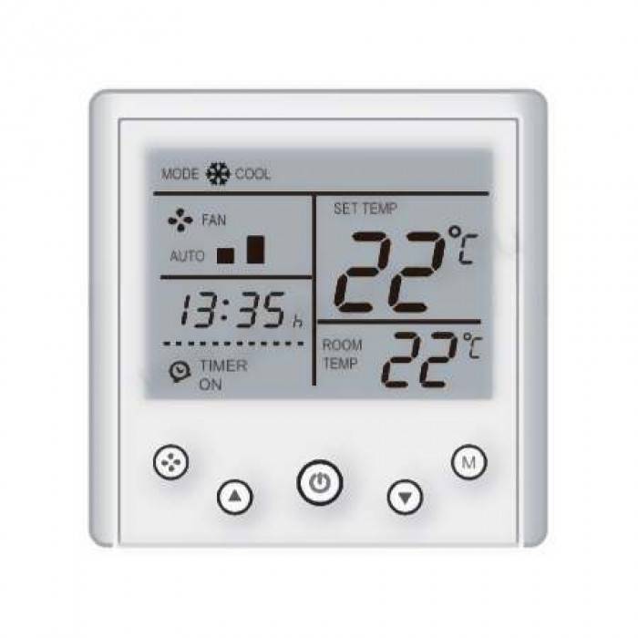 Пульт управления General Climate GR-208DT проводной ЖК для 2-х трубных фанкойлов GR-208DT