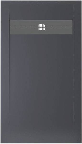 Душевой поддон Allen Brau Infinity 140x80x3 см черный антрацит 8.21004-AM