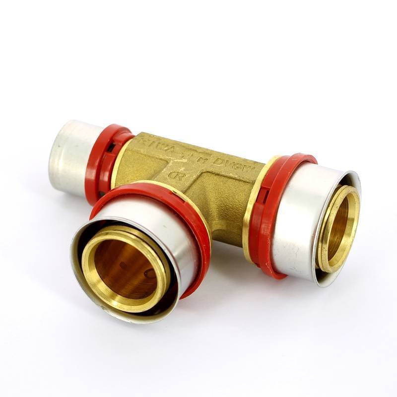 Тройник пресс Tiemme 40x40x26 мм 1650222