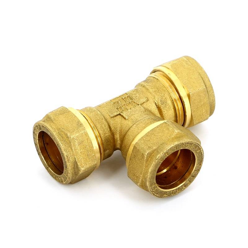 Тройник обжимной Tiemme 28х15х28 мм 1000108