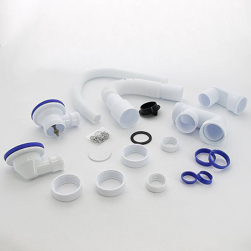 Слив-перелив для ванны Wirquin Универсал 1 1/2 x 40 мм с пластиковой решеткой L500 мм 30980241