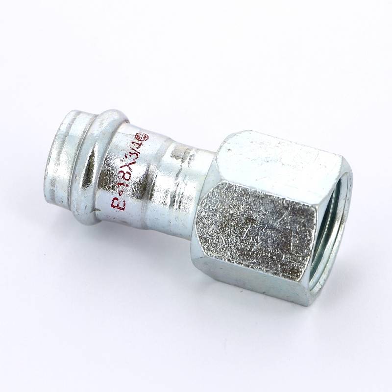 Муфта пресс-В IBP >B< Press Carbon 15 мм x 1/2 оцинкованная сталь PC4270G0150400