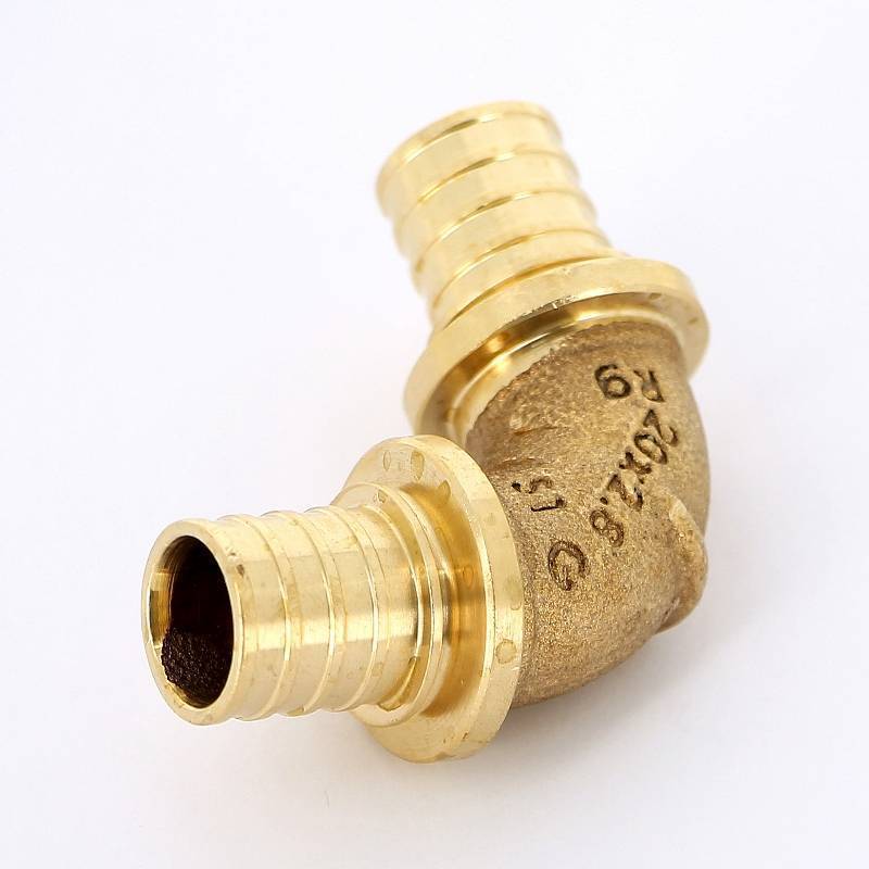 Угольник REHAU RAUTITAN RX 20 мм бронза 377702