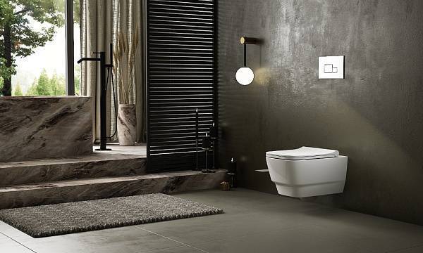 Унитаз подвесной Boheme Bello 35,5х53 см белый матовый 971-MW