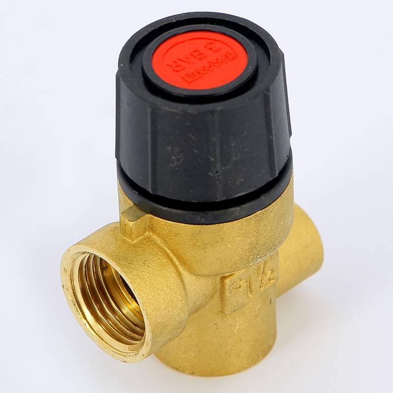 Клапан предохранительный Emmeti Sicura 1/2 ВВ 3 бар с отверстием для манометра 1/4 00206080