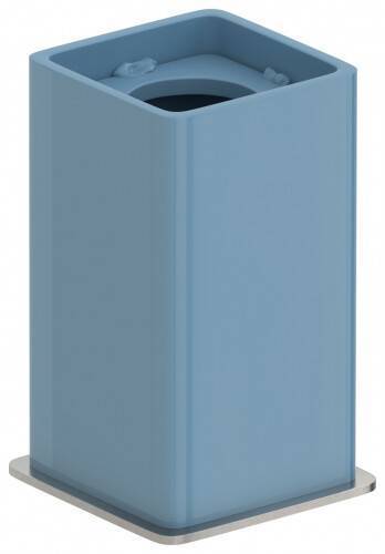 Модуль скрытого подключения Сунержа для МЭМ CUBE пастельно-синий 502415270000 RAL 5024