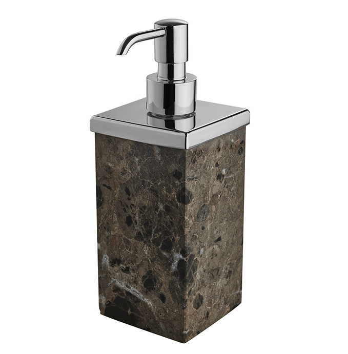 Дозатор для жидкого мыла 3SC Palace 75х75х230 мм хром PA01DAEMSL