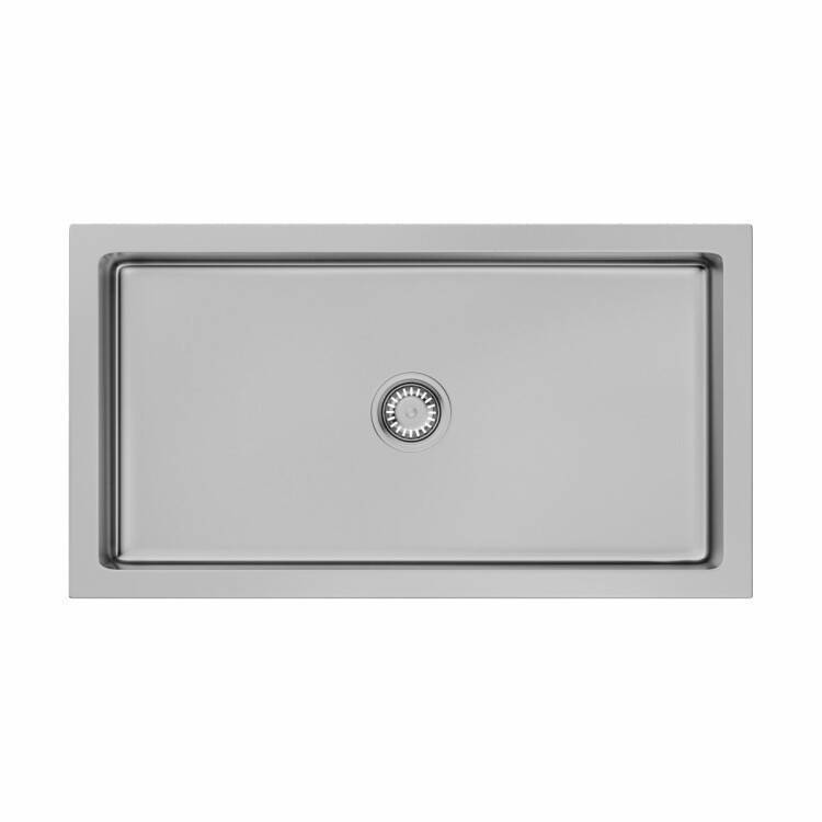 Кухонная мойка OMOIKIRI Mikura 85 840х460 мм античное серебро 4993175