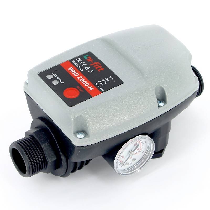 Пресс-контроль UNI-FITT BRIO-M 1 1-10 бар 230 В 275B0110