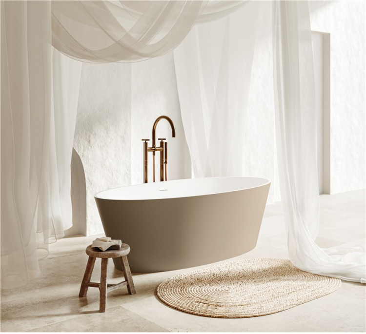 Ванна Treesse Alma 1750х800х550 мм белый матовый V015BO