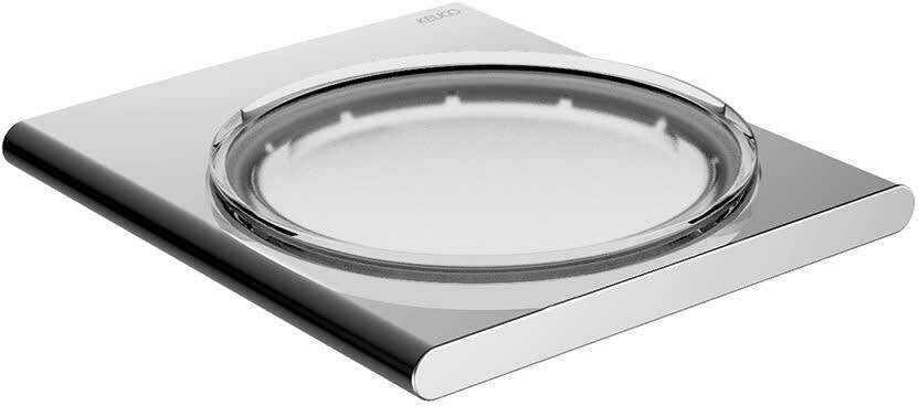 Держатель с мыльницей из хрусталя KEUCO EDITION 400 хром 11555019000