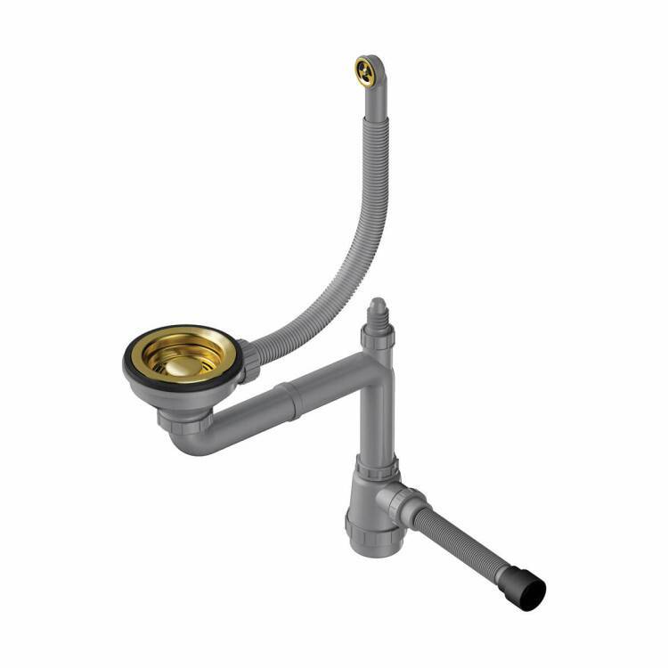 Слив-перелив для моек OMOIKIRI WK-1-R-G золото 4956499