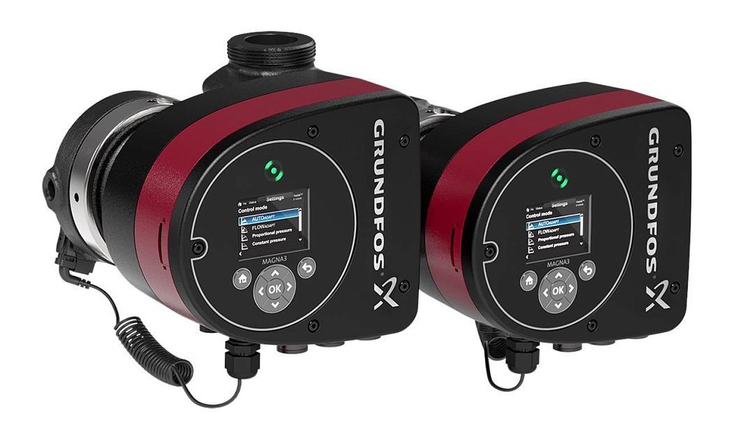Насос циркуляционный Grundfos MAGNA3 D 32-80 180 1x230 В PN10 97924451