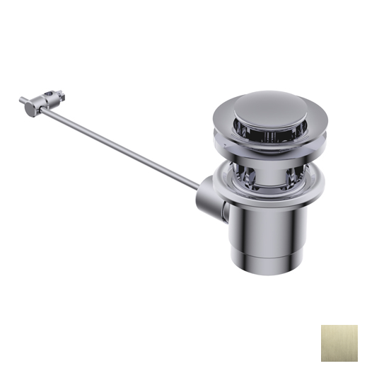 Донный клапан Ritmonio для раковины 1 1/4 цвет Brushed champagne PVD RCMB008F46