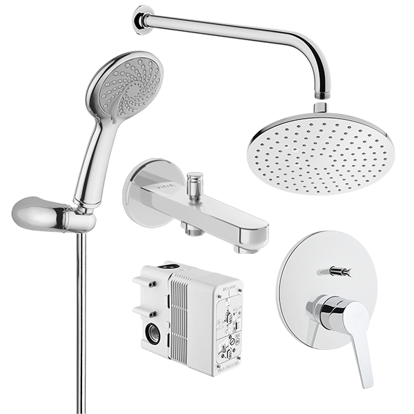 Душевой комплект VitrA Solid S хром A49287EXP