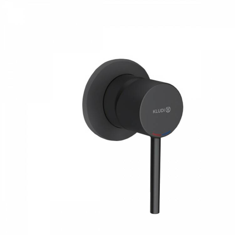 Смеситель для душа Kludi BOZZ термостат встраиваемый черный матовый 389253976