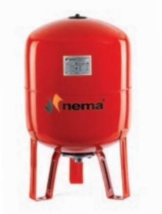 Бак расширительный Nema NEX 80/10 красный 800080110010