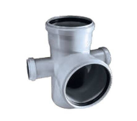 Крестовина-пятерник Ostendorf HT HTEDLR 87° 110/50/50/110 мм RAL 7037 115970