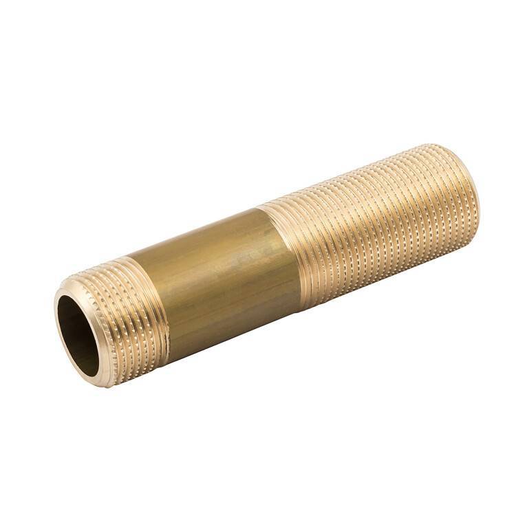 Сгон прямой General Fittings Metalit НН 1 100 мм латунь EBF2810100