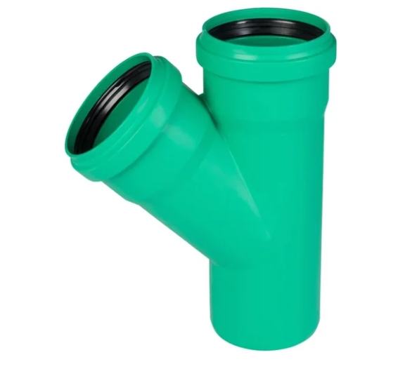 Тройник Ostendorf KG2000EA 160/110х45° зеленый 772350